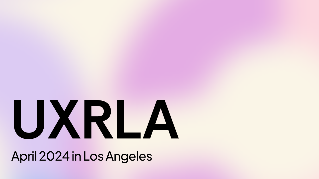Event UXRLA