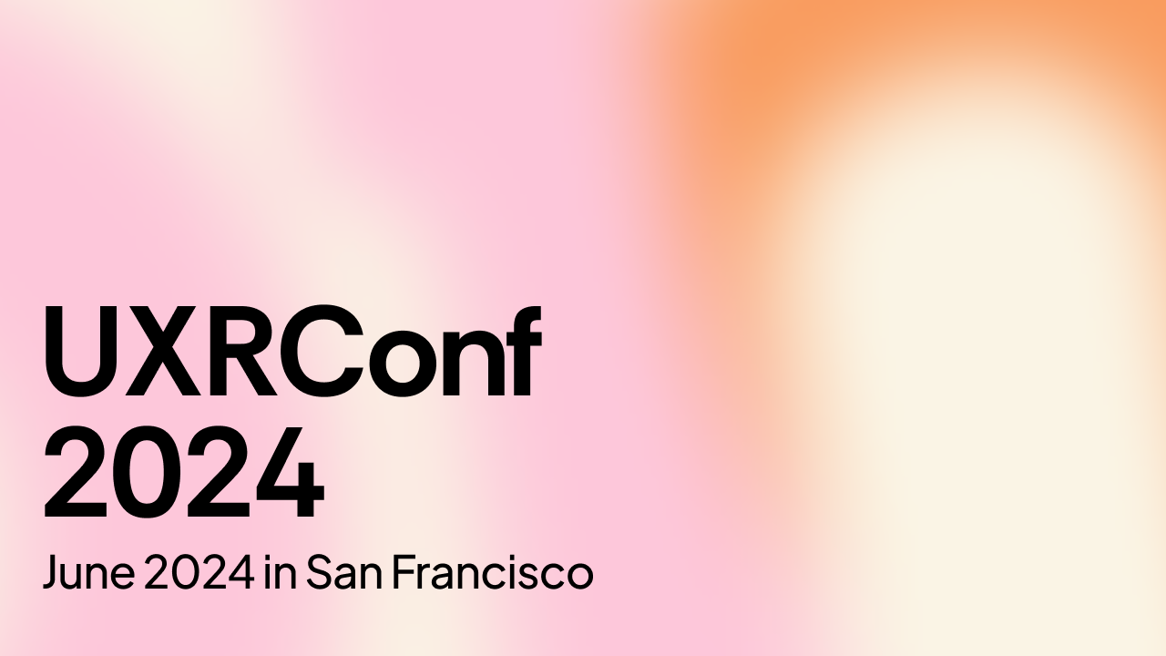 Event UXRConf 2024