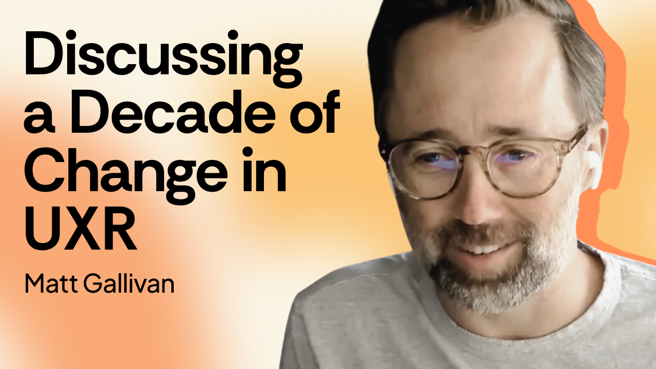 Discussing a Decade of Change in UXR image of Matt Gallivan